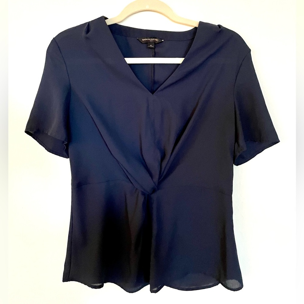Banana Republic short sleeve blouse